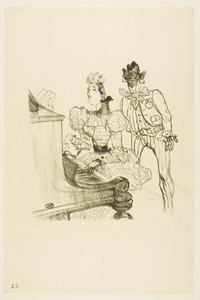 Zamboula-Polka by Henri de Toulouse-Lautrec