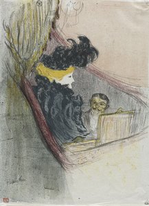 A Princely Idyl, Clara Ward by Henri de Toulouse Lautrec
