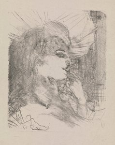 Anna Held, from Portraits by Henri de Toulouse Lautrec