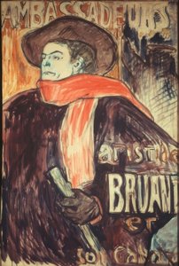 Aristide Bruant at the Ambassadors