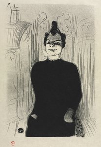 At the Gaieté Rochechouart: Nicolle by Henri de Toulouse Lautrec