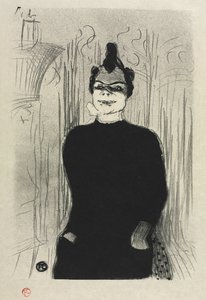 At the Gaieté Rochechouart: Nicolle, 1893 by Henri de Toulouse Lautrec