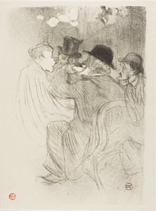 At the Moulin Rouge: A Rude! A Real Rude! by Henri de Toulouse Lautrec