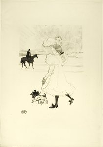 In the Woods by Henri de Toulouse Lautrec