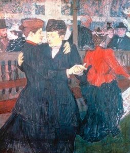 At the Moulin Rouge. The Two Dancers