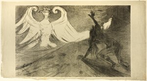 At the Foot of Sinai, Rejected Cover by Henri de Toulouse Lautrec