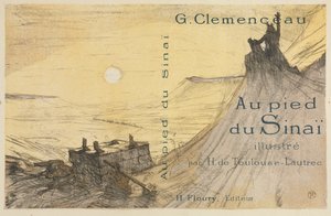 At the Foot of Sinai: Cover by Henri de Toulouse Lautrec