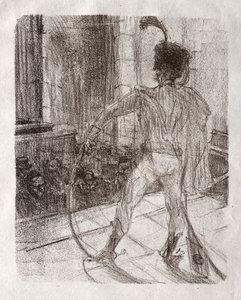 At the Foot of Sinai: Schlomé Fuss at the Synagogue by Henri de Toulouse Lautrec