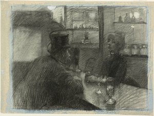Bar of the Café of the rue de Rome