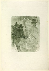 Baron Moïse Begging, from At the Foot of Sinai by Henri de Toulouse Lautrec