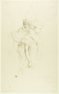 Blanche and Noire by Henri de Toulouse Lautrec