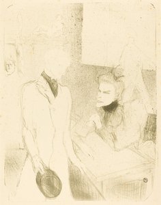 Brandes and Le Bargy in Cabotins, 1894