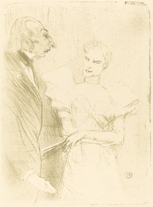 Brandes and Leloir in Cabotins, 1894