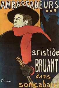 Bruant in Ambassadeurs, 1892
