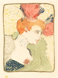 Bust of Mlle. Marcelle Lender by Henri de Toulouse Lautrec