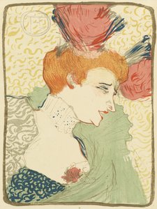 Bust of Mlle. Marcelle Lender by Henri de Toulouse Lautrec