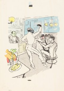 Chocolat Dancing in the Achille Bar