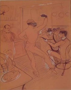 Dancing Chocolate by Henri de Toulouse Lautrec