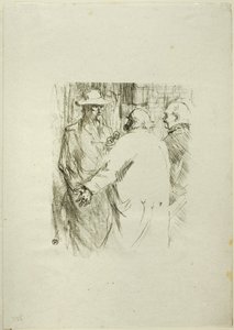 Clemenceau in Busk, from At the Foot of Sinai by Henri de Toulouse Lautrec