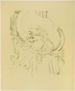 Coquelin the Elder, from Treize Lithographies by Henri de Toulouse Lautrec