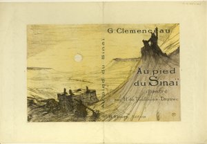 Cover for Au Pied du Sinaï by Henri de Toulouse Lautrec
