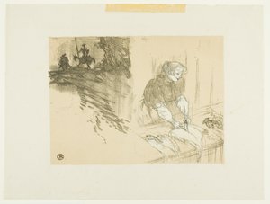 Cover for Les Courtes Joies by Henri de Toulouse Lautrec