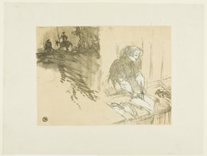 Cover for Les Courtes Joies by Henri de Toulouse Lautrec