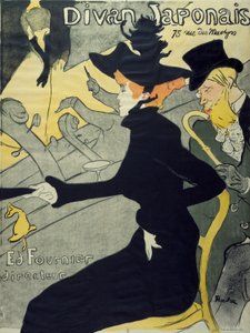 Divan Japonais by Henri de Toulouse Lautrec