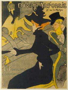 The Japanese Sofa by Henri de Toulouse Lautrec