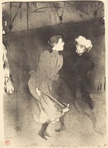 Dress Rehearsal at the Folies-Bergere by Henri de Toulouse Lautrec