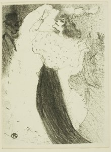 Eccentric Dance by Henri de Toulouse Lautrec