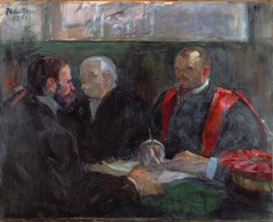 An Examination at the Faculty of Medicine in Paris by Henri de Toulouse Lautrec