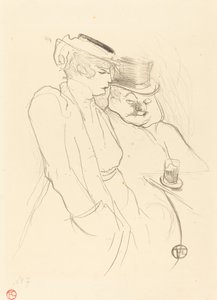 In Forty by Henri de Toulouse Lautrec