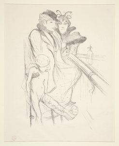 Eros Vanquished by Henri de Toulouse Lautrec