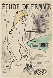 Study of a Woman by Henri de Toulouse Lautrec