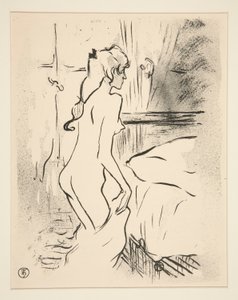 Study of a Woman by Henri de Toulouse Lautrec