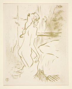 Study of a Woman by Henri de Toulouse Lautrec