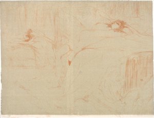 Woman on Her Back, Lassitude by Henri de Toulouse Lautrec