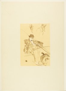 Good Morning Mr. Robin by Henri de Toulouse Lautrec