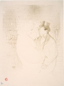 Ida Heath at the Bar by Henri de Toulouse Lautrec