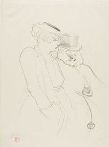 In Their Forties by Henri de Toulouse Lautrec