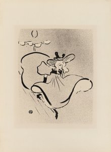 Jane Avril, from Le Café-Concert