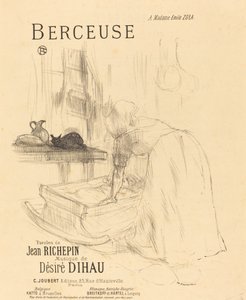 The Lullaby by Henri de Toulouse Lautrec