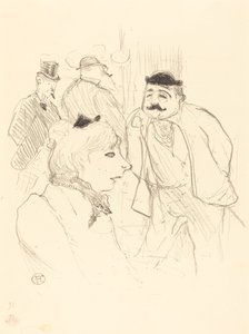 La Tige Moulin-Rouge by Henri de Toulouse Lautrec