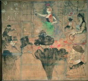 The Moorish Dance, or The Almees by Henri de Toulouse Lautrec