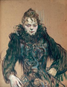 The Woman with the Black Boa