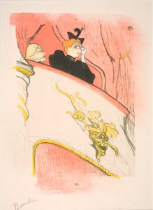 The Box with the Golden Mask by Henri de Toulouse Lautrec