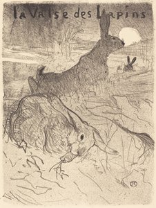The Waltz of the Rabbits by Henri de Toulouse Lautrec