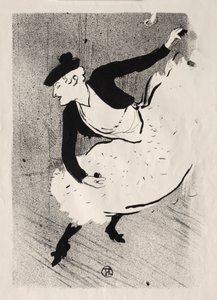 The Café-concert: Edmée Lescot by Henri de Toulouse Lautrec
