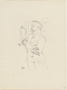 The Fool by Henri de Toulouse Lautrec